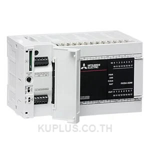 FX5U;CPU;DC;16 Inputs;16 Transistor Outputs;3xAnalog;Eth;RS-485;sink