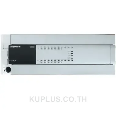 PLC, FX3U Base Unit AC 100-240 V; 40 inputs DC 24 V; 40 transistor outputs