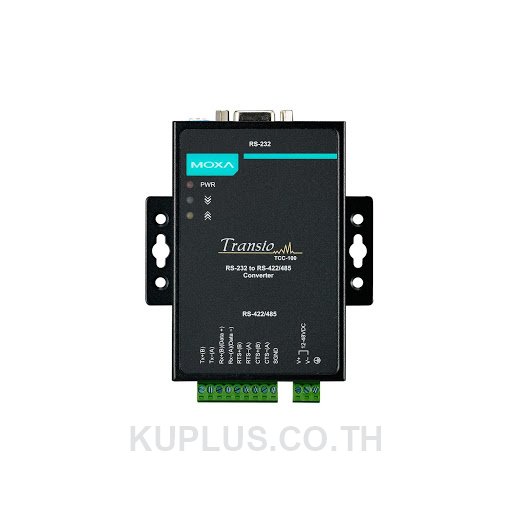 TCC-100-T TCC-100/100I Series RS-232 to RS-422/485 converter, -40 to 85°C operating temperature