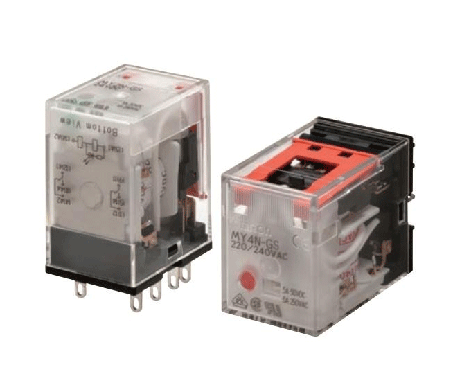 plug-in, 8-pin, DPDT, 7 A, mechanical & LED indicators, 24 VDC