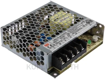 พาวเวอร์ซัพพลายติดลอย (แชสซี/โอเพนเฟรม) Mean Well LRS-75-24 76.8 W เอาต์พุต 24 V 3.2 A