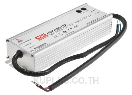 พาวเวอร์ซัพพลายติดลอย (แชสซี/โอเพนเฟรม) Mean Well HEP-100-12A 100.08 W เอาต์พุต 12 V 8.34 A