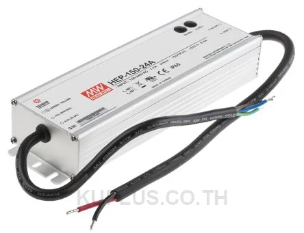 พาวเวอร์ซัพพลายติดลอย (แชสซี/โอเพนเฟรม) Mean Well HEP-150-24A 151.2 W เอาต์พุต 24 V 6.3 A
