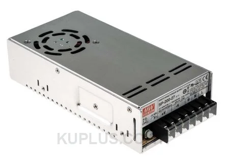 พาวเวอร์ซัพพลายติดลอย (แชสซี/โอเพนเฟรม) Mean Well SP-200-27 202.5 W เอาต์พุต 27 V 7.5 A