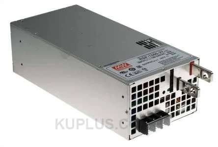 พาวเวอร์ซัพพลายติดลอย (แชสซี/โอเพนเฟรม) Mean Well RSP-1500-27 1.51 kW เอาต์พุต 27 V 56 A
