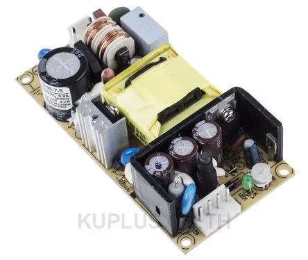 พาวเวอร์ซัพพลายติดลอย (แชสซี/โอเพนเฟรม) Mean Well PS-35-7.5