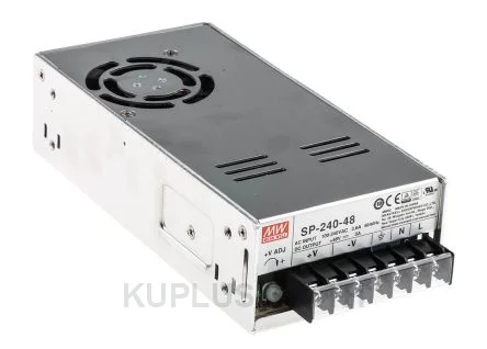 Mean Well SP-240-48RS, 240W Embedded Switch Mode Power Supply SMPS, 48V dc, Enclosed