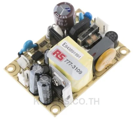 พาวเวอร์ซัพพลายติดลอย (แชสซี/โอเพนเฟรม) Mean Well EPS-15-5 15 W เอาต์พุต 5 V 3 A