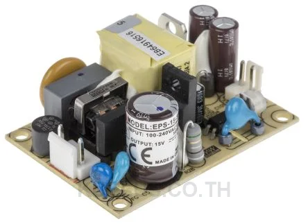 พาวเวอร์ซัพพลายติดลอย (แชสซี/โอเพนเฟรม) Mean Well EPS-15-15 15 W เอาต์พุต 15 V 1 A