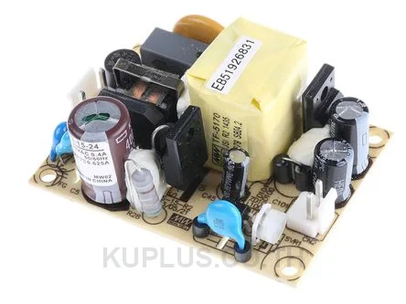 พาวเวอร์ซัพพลายติดลอย (แชสซี/โอเพนเฟรม) Mean Well EPS-15-24 15 W เอาต์พุต 24 V 625 mA