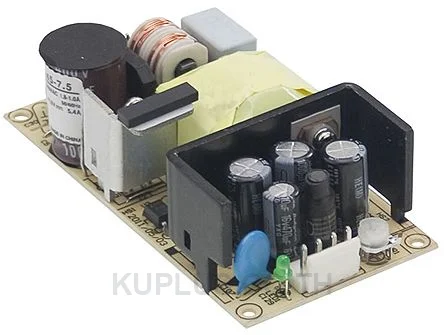 พาวเวอร์ซัพพลายติดลอย (แชสซี/โอเพนเฟรม) Mean Well EPS-45S-12 45.6 W เอาต์พุต 12 V 3.8 A