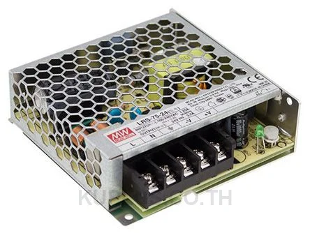พาวเวอร์ซัพพลายติดลอย (แชสซี/โอเพนเฟรม) Mean Well LRS-75-12 72 W เอาต์พุต 12 V 6 A