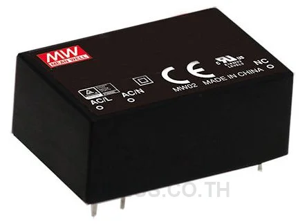พาวเวอร์ซัพพลายติดลอย (แชสซี/โอเพนเฟรม) Mean Well IRM-03-24 3 W เอาต์พุต 24 V 125 mA