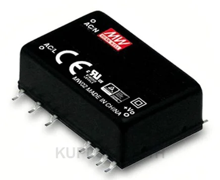 พาวเวอร์ซัพพลายติดลอย (แชสซี/โอเพนเฟรม) Mean Well IRM-02-12SMD 2 W เอาต์พุต 12 V