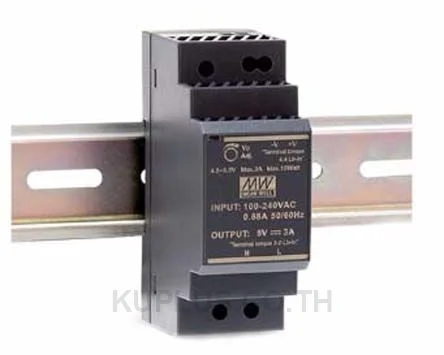 พาวเวอร์ซัพพลายเกาะราง (ติดรางปีกนก DIN) Mean Well HDR-30-48 36 W เอาต์พุต 48 V 750 mA