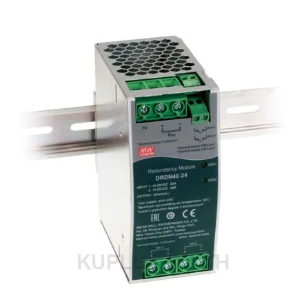 พาวเวอร์ซัพพลายเกาะราง (ติดรางปีกนก DIN) Mean Well DRDN40-24 เอาต์พุต 24 V 40 A