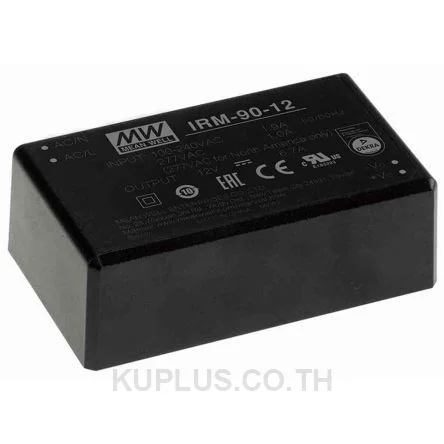 พาวเวอร์ซัพพลายติดลอย (แชสซี/โอเพนเฟรม) Mean Well IRM-90-48 90 W เอาต์พุต 48 V 1.88 A