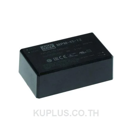 พาวเวอร์ซัพพลายติดลอย (แชสซี/โอเพนเฟรม) Mean Well MPM-45-5 45 W เอาต์พุต 5 V 8 A