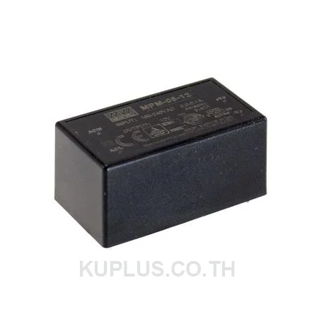 Mean Well MPM-05-5, PCB Mount Converter 5.5W 5V 1.1A