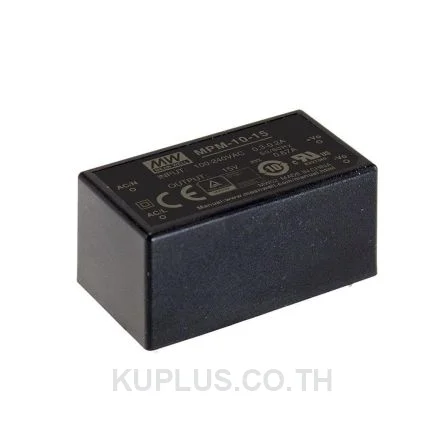 พาวเวอร์ซัพพลายติดลอย (แชสซี/โอเพนเฟรม) Mean Well MPM-10-24 10.2 W เอาต์พุต 24 V 420 mA