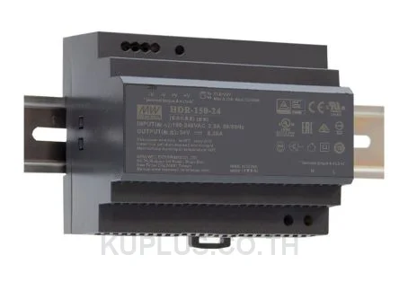 พาวเวอร์ซัพพลายเกาะราง (ติดรางปีกนก DIN) Mean Well HDR-150-24 150 W เอาต์พุต 24 V 6.25 A