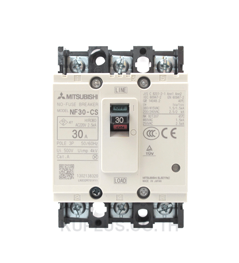 MCCB : NF30-CS 3P 30A 1.5kA