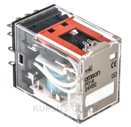 รีเลย์ OMRON MY2-GS DC48 DPDT 24 V DC 5 A