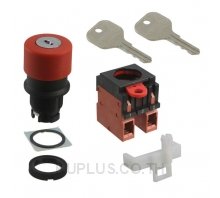 SWITCH PUSH DPST-NC 10A 110V