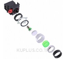SWITCH PUSH SPST-NO 10A 110V