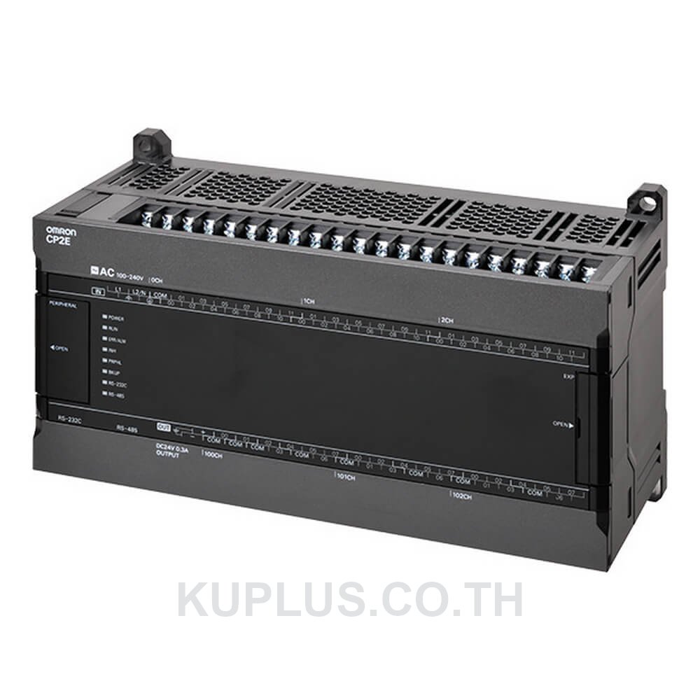 Controllers CP2E CPU,RS-232, RS-485 ,36 TTL Inputs 24, Outputs TTL sourcing, 3 expansion, DC Power