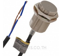 Proximity sensor, inductive, M30, shielded, 10 mm, AC/DC, 2-wire, NO, cable 2 m