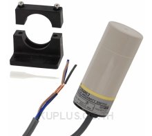 Proximity sensor, capacitive, 34mm dia, unshielded, 25mm, DC, 3-wire, NPN-NO, 2m cable