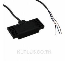 Proximity sensor, capacitive, flat, unshielded, 10mm, DC, 3-wire, NPN-NO, 2m cable
