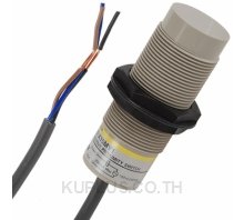 Proximity sensor, capacitive, M30, unshielded, 15mm, DC, 3-wire, PNP-NO, 2m cable
