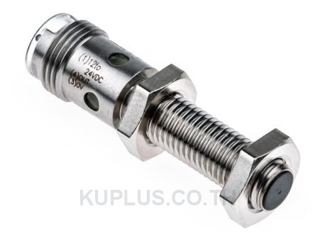 Omron, M8 x 1, PNP-NO Inductive Sensor 43mm Length, 12 - 24 V dc supply voltage , IP67 Rating
