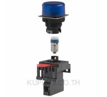 PILOT LIGHT 24V LED ROUND BLUE