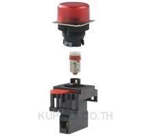 PILOT LIGHT 110V LED ROUND RED