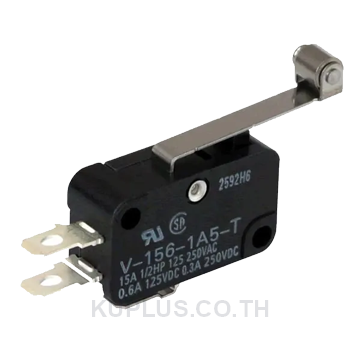 Omron SPDT-NO/NC Short Roller Lever Microswitch, 5 A