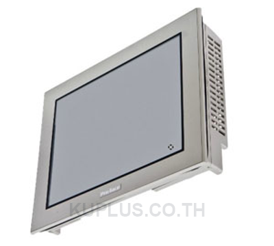 12.1-inch TFT, 65,536 colors, SVGA 800 x 600 pixels, Analog Touch Panel, Ethernet I/F, COM I/F x 2, USB A/mini-B I/F x 1 each, SD Card I/F, AC100-240V