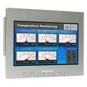 PFXST6500TADE, 10.4" touch panel display, 2COM, 1Ethernet, USB host & device, 24VDC, GP-ProEX model, SD Card