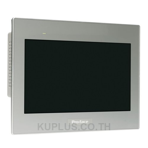 Pro-face 10"W touch panel display, 2COM, 2Ethernet, USB host device, 24VDC, GP-ProEX model PFXST6500WADE