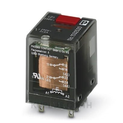 REL-IR-BL/L-230AC/2X21; ECOLINE Relay,2C/O,230VAC