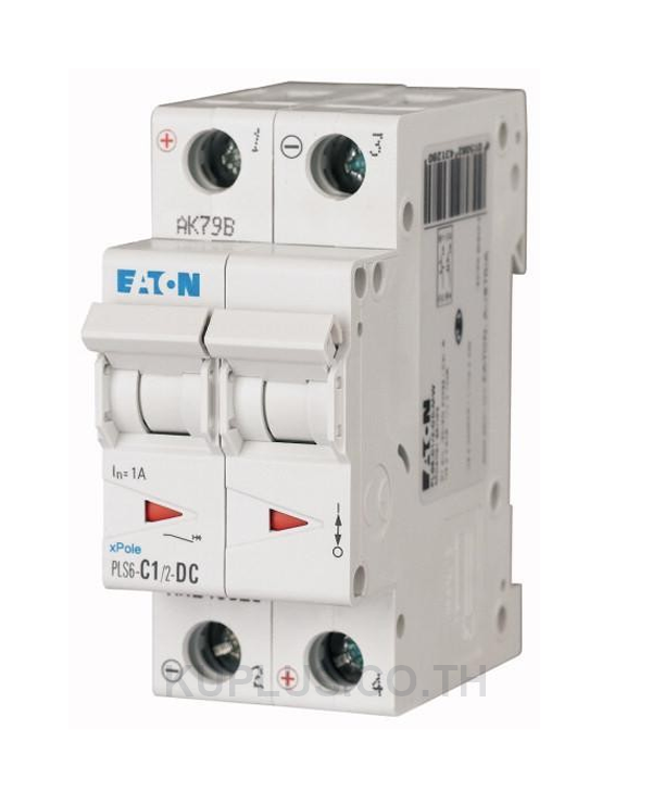 PLS6-C10/2, Miniature Circuit Breaker PLS6, 2 Poles, 10A,