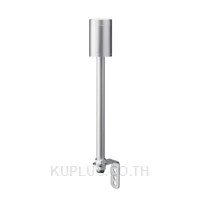   LR6-02LJNU60mm UL CE DC 24V, Base Unit, Pole Mount with L Bracket and Cable, No Flashing/Buzzer, Silver  