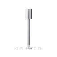   LR6-02PJNU60mm UL CE IP65 DC 24V, Base Unit, Pole Mount with Circular Bracket and Cable, No Flashing/Buzzer, Silver  