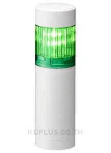 LR LED Pre-Configured Beacon Tower, 1 Light Elements, Green, 24 V dc