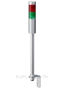 LR LED Pre-Configured Beacon Tower, 2 Light Elements, Green, Red, 24 V dc