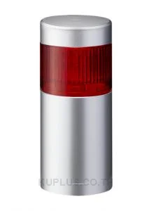 LR LED Pre-Configured Beacon Tower, 1 Light Elements, Red, 24 V dc