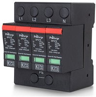 Type 2  protective devices (SPDs)  designed to protect three phase system