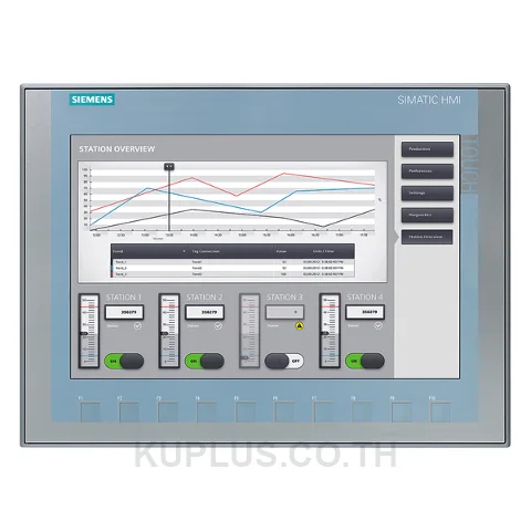 SIMATIC HMI, KTP1200 Basic, Basic Panel, Key/touch operation, 12" TFT display,